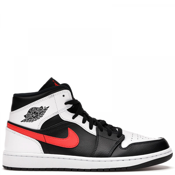 Nike Air Jordan 1 Retro Mid (Black Chile Red/White)