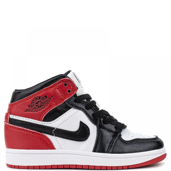 Nike Air  Jordan 1 Retro (Black/Red/White) Kids