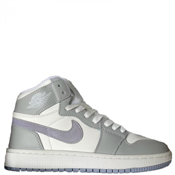 Nike Air Jordan 1 Retro Mid (Grey/Lilac)