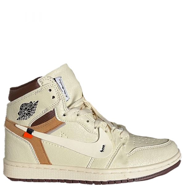 Nike Air Jordan 1 Retro High x Off White (Cream)