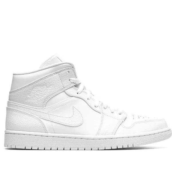 Nike Air Jordan 1 Retro Mid (Full White)