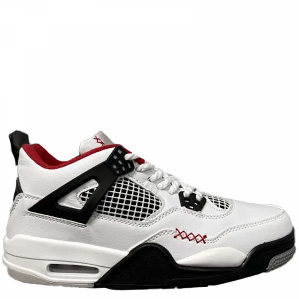 Nike Air Jordan 4 Chunky Lace (White Black)
