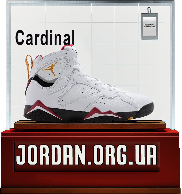 Jordan 7 snaekers cardinal