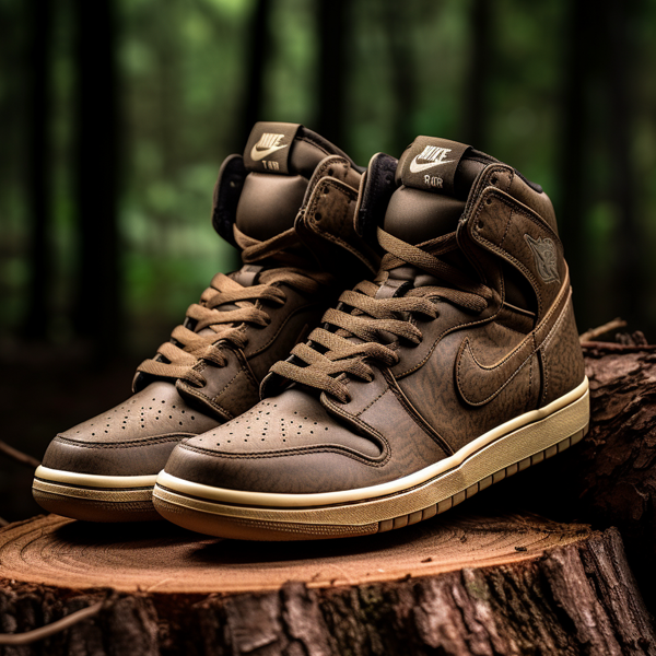 Air Jordan коричневий