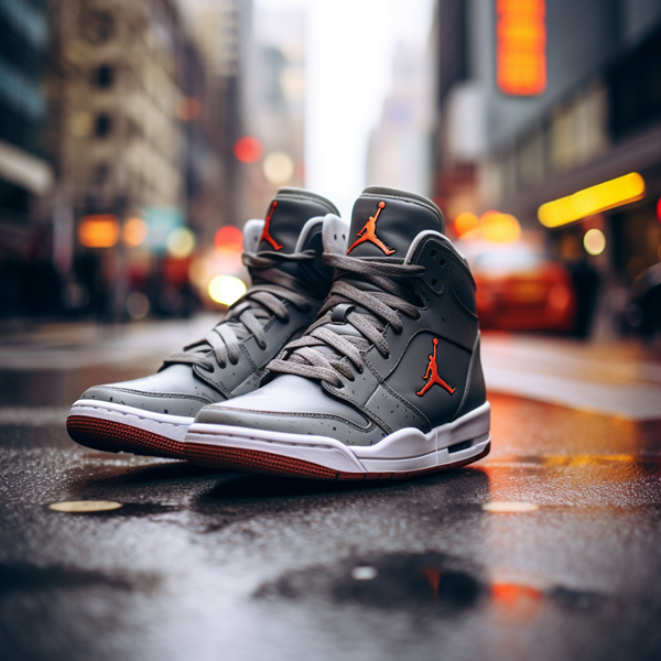 Кросівки jordan mid grey