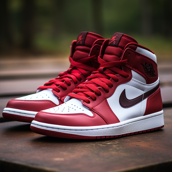 Кросівки Air jordan 1 red