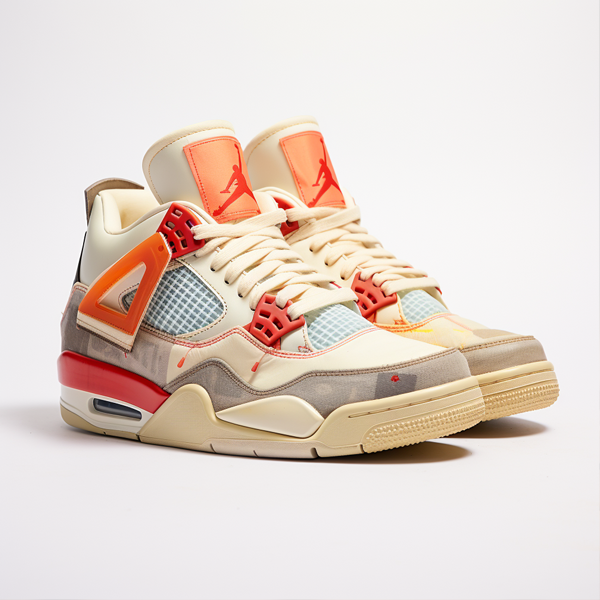Кросівки Nike air jordan 4 off white