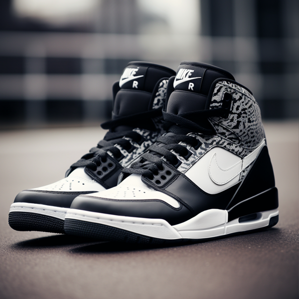 jordan black white