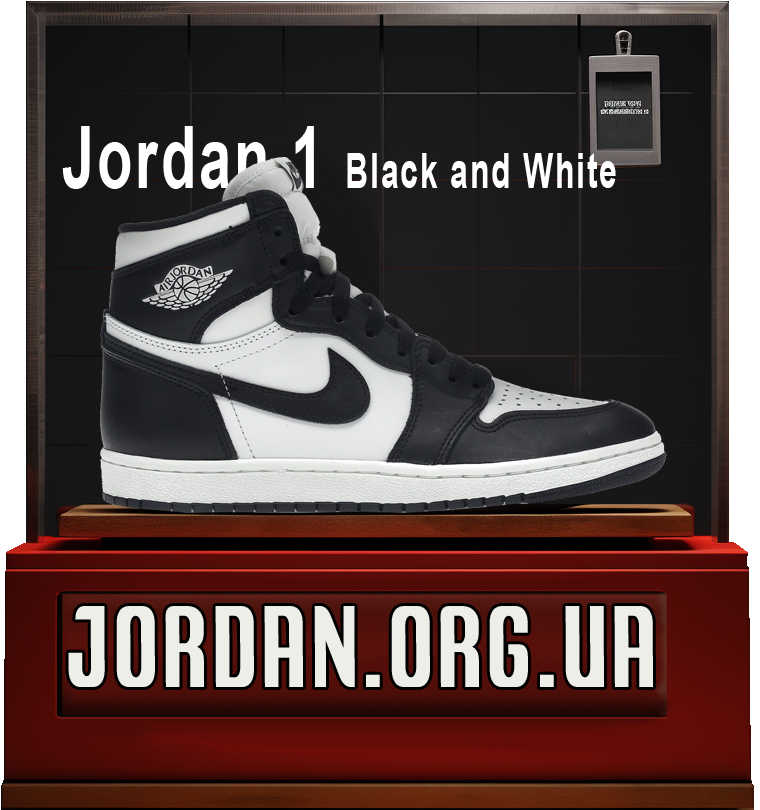 jordan 1 low black white