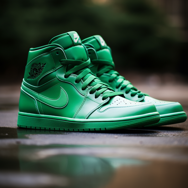 air jordan green