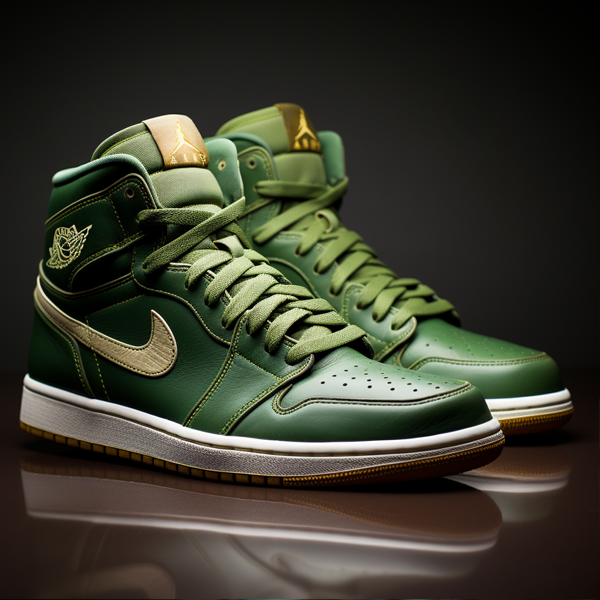 nike jordan green