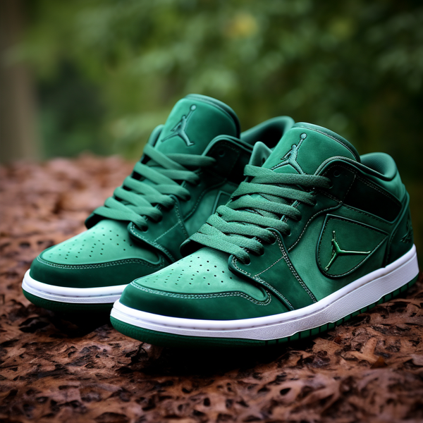 air jordan 1 low green