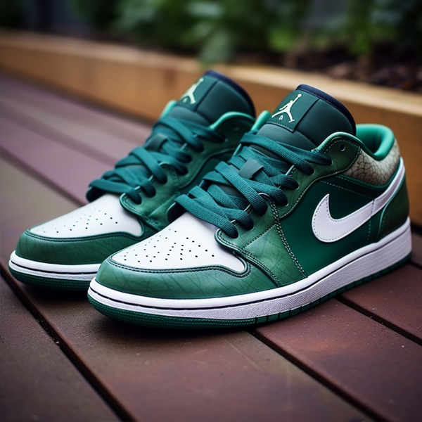 jordan low green