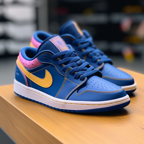 nike air jordan 1 low blue