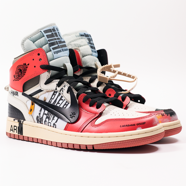 nike air jordan off white