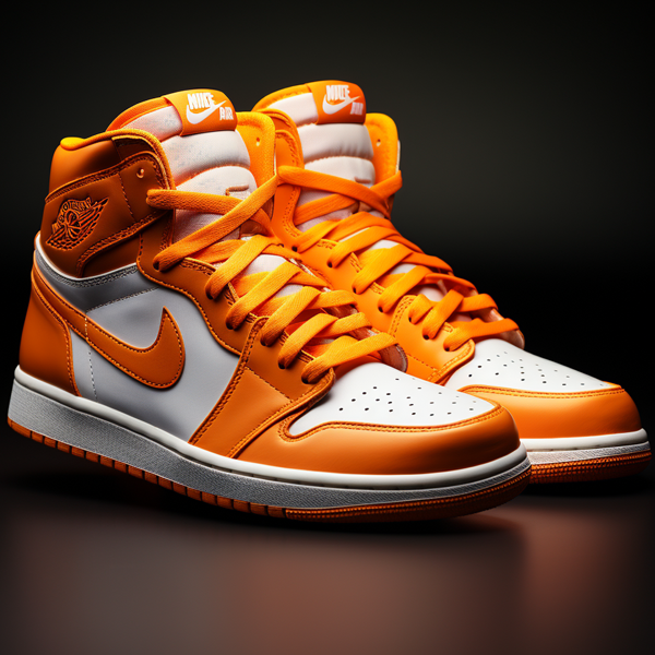 nike air jordan 1 orange