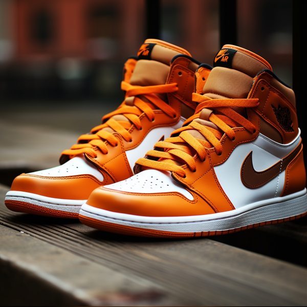 кросівки джордан оранжеві