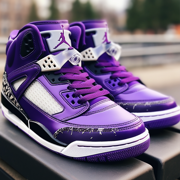 фіолетові джордани