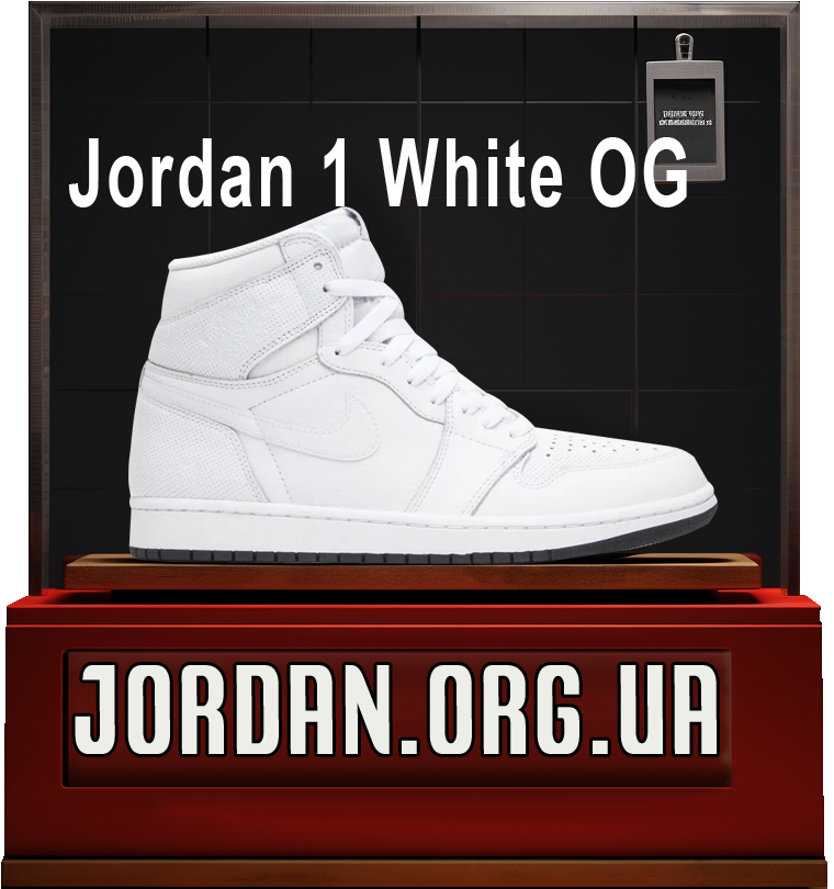 nike air jordan 1 retro white