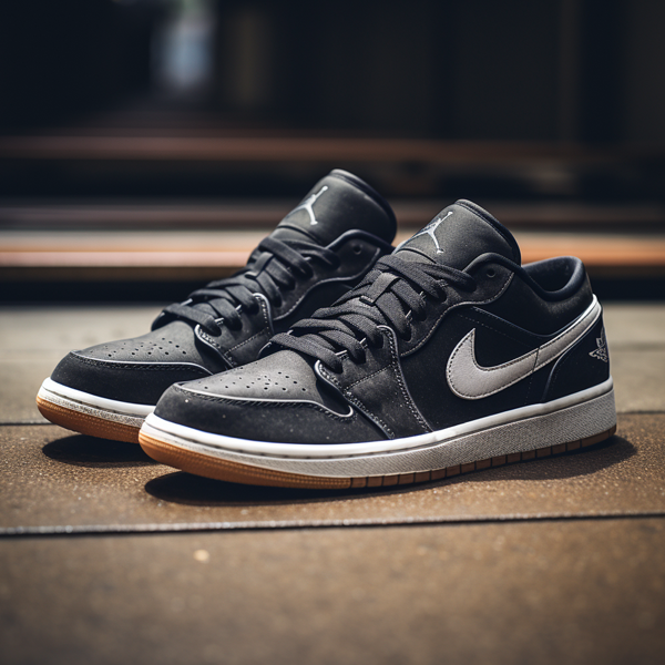 Nike air jordan 1 low black